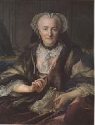 Louis Tocque Madame Dange wife of General Francois Balthazar Dange du Fay (mk05) oil painting